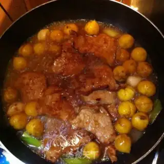Make Porky chestnuts step 8
