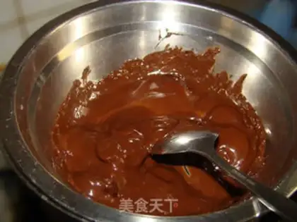 Make Chocolate roses step 1