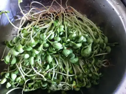 Make Black bean sprouts step 1