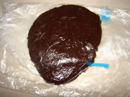 Make Chocolate roses step 4