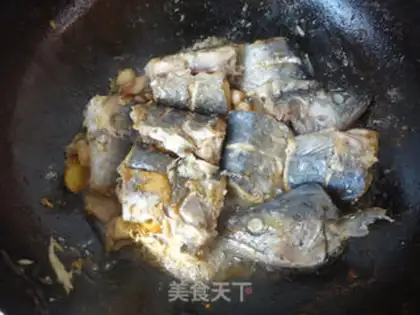 Make Red-burned mackerel step 5
