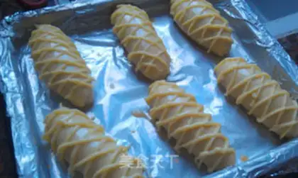 Make Grided milk buns step 9