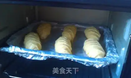 Make Grided milk buns step 10