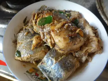 Make Red-burned mackerel step 8