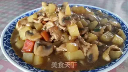Make Curry chicken potatoes step 10