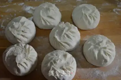 Make Homemade meat buns step 17