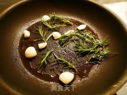 Make Rosemary fried lamb chops step 1