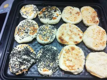 Make Sesame pancakes step 12