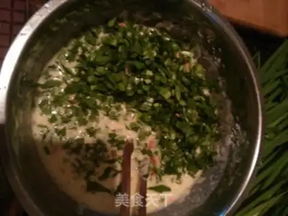 Make Scribble ham pancakes step 4