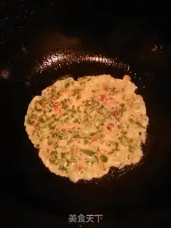 Make Scribble ham pancakes step 7