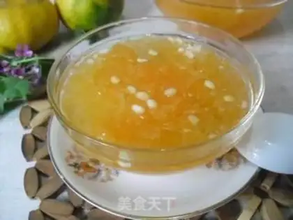 Make Pine meringue orange soup step 5