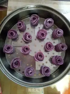 Make The potato roses step 6