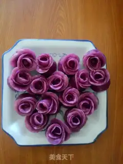 Make The potato roses step 8
