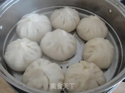 Make Salted egg yellow buns step 14