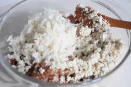 Make Pork-faced meatballs step 6