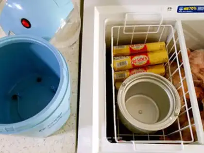 Make Vanilla ice cream step 1