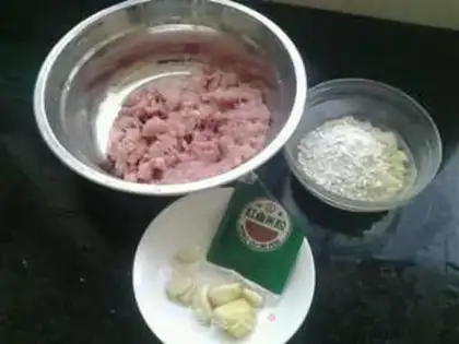 Make Homemade ham sausages step 0