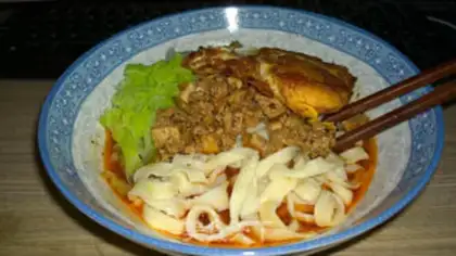 Make Soy noodles step 13