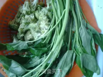 Make The broccoli step 0