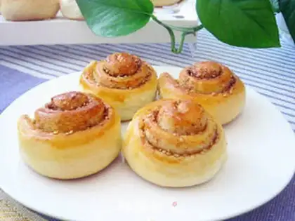 Make Sesame cinnamon rolls step 13