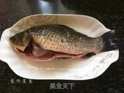 Make Fish egg soup step 0