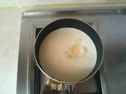 Make Mango cheese pudding step 4