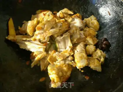 Make Yellow lamb chops step 9