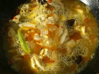 Make Yellow lamb chops step 10