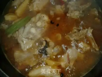 Make Yellow lamb chops step 11