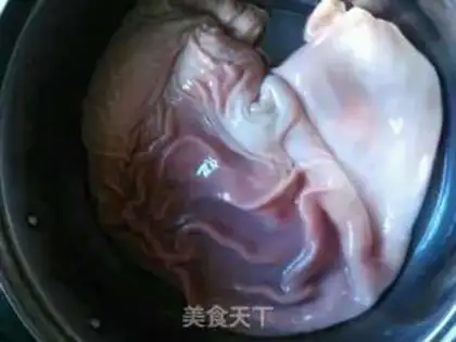 Make Ink hog belly peanut soup step 1