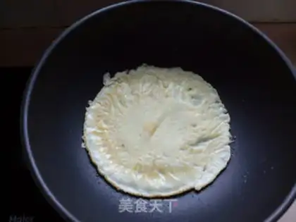 Make Milk omelet step 5