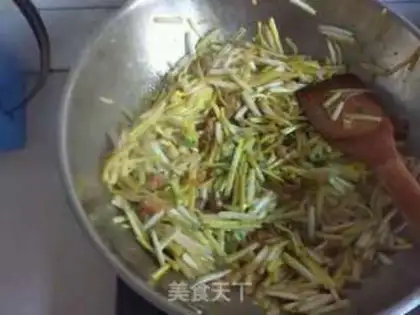 Make Garlic fried meat step 3