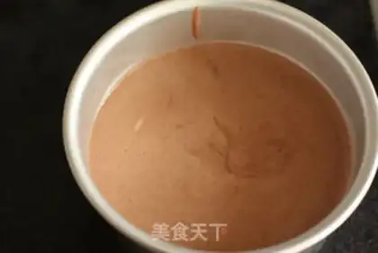 Make Chocolate mousse cake step 5