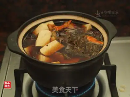 Make Tea and tofu dry step 7