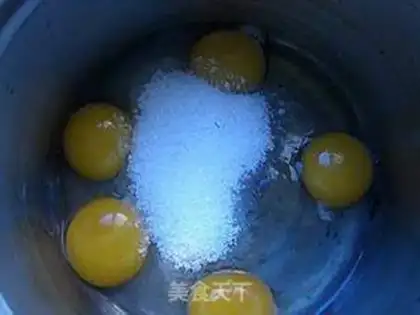 Make Egg yolk step 1