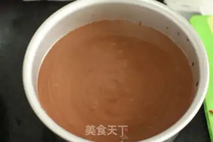 Make Chocolate mousse cake step 15