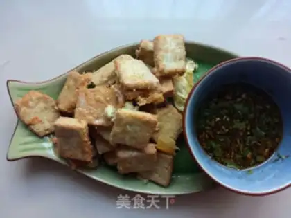 Make Fried tofu step 4