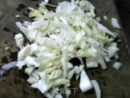 Make Grape peanut cabbage step 3