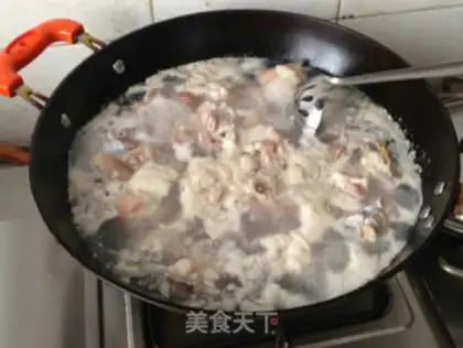 Make Red burning pig hoof step 2