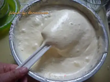Make Double sponge cake step 5