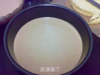 Make Coffee, cocoa, cheese cake step 9