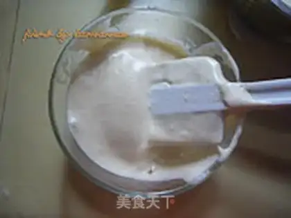 Make Double sponge cake step 7