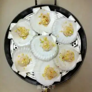 Make Garlic fan sap step 4