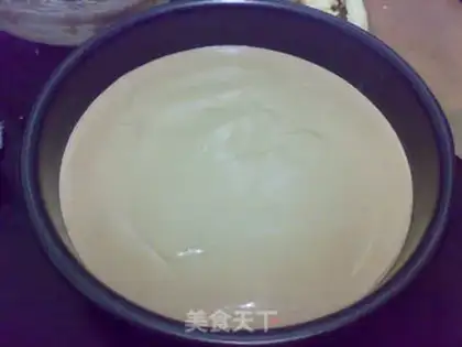 Make Coffee, cocoa, cheese cake step 11
