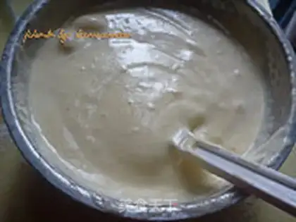 Make Double sponge cake step 9