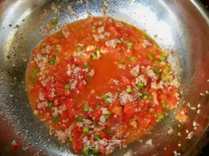 Make Hunan spicy Italy. Noodles step 5
