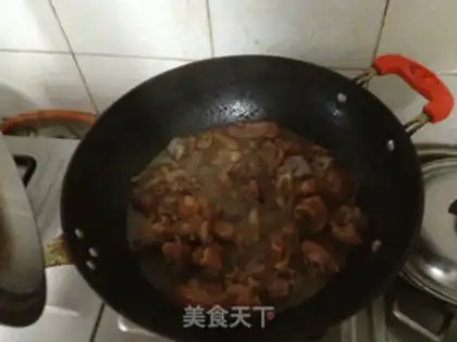 Make Red burning pig hoof step 10