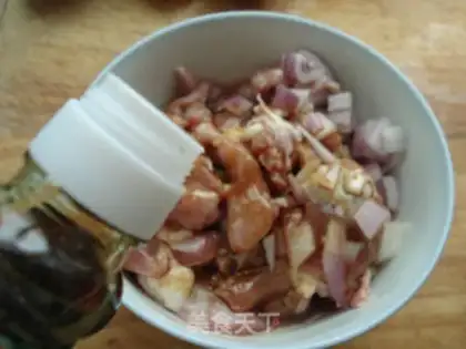 Make Curry chicken step 1