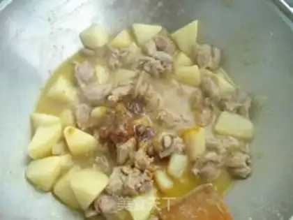 Make Curry chicken step 5