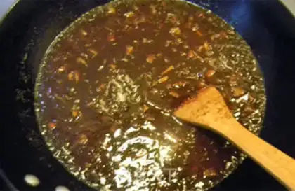 Make Mushroom beef sauce step 3